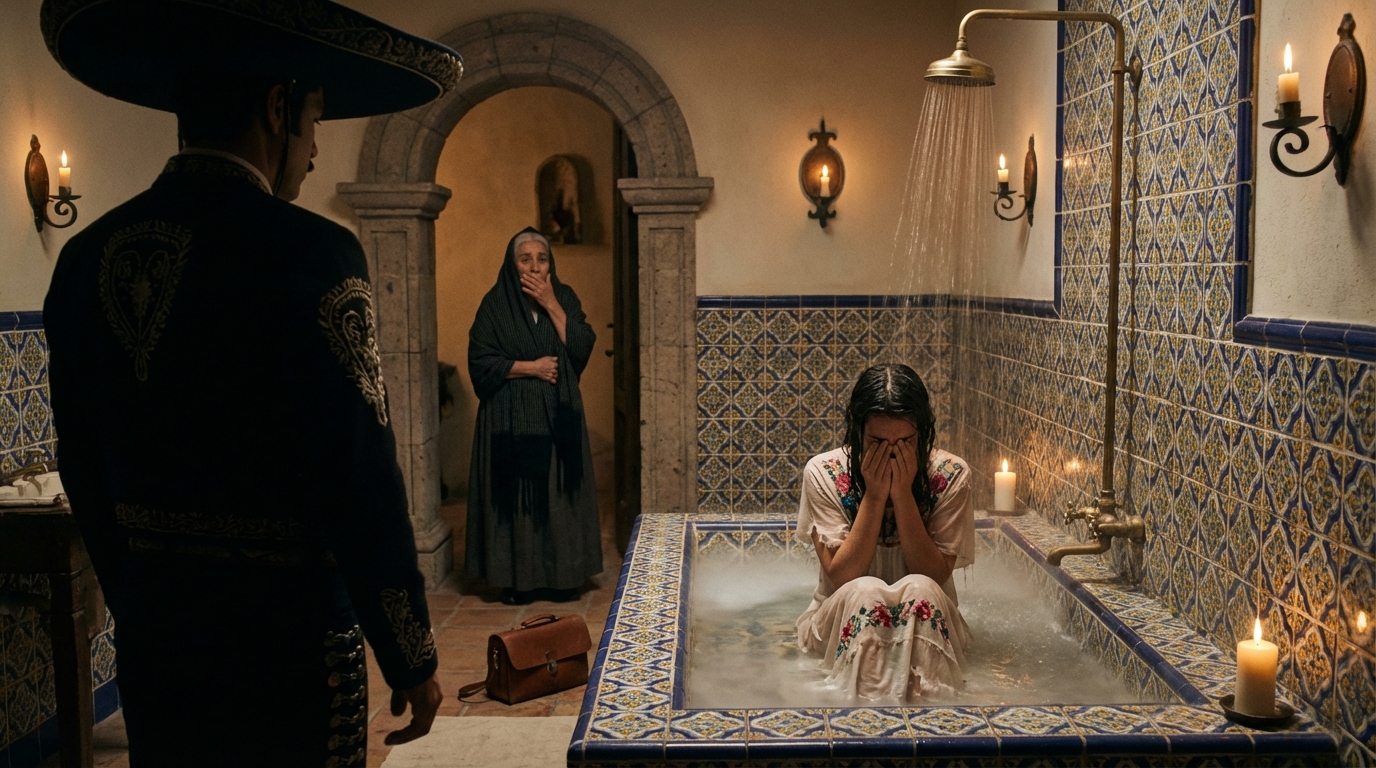 Tenía 73 años cuando me mudé a la casa de mi hijo — y cada vez que él se duchaba a las tres de la madrugada, al mirar por la rendija de la puerta, casi me desmayo con lo que descubrí.