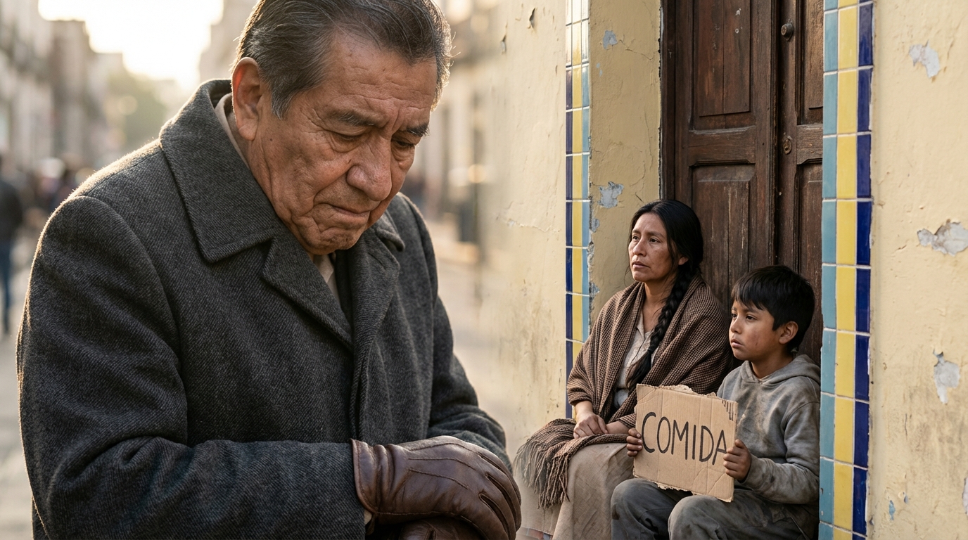 Gastó 300 € en una cena… y entonces escuchó a un niño decir “mamá, tengo hambre”