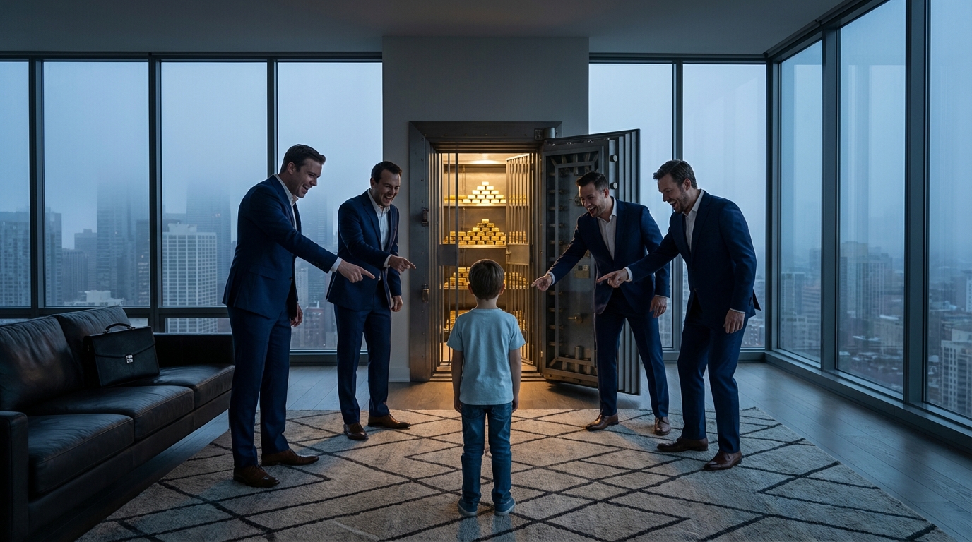 “Te daré 100 millones si abres la caja fuerte” — el millonario se río, pero el niño lo sorprendió…