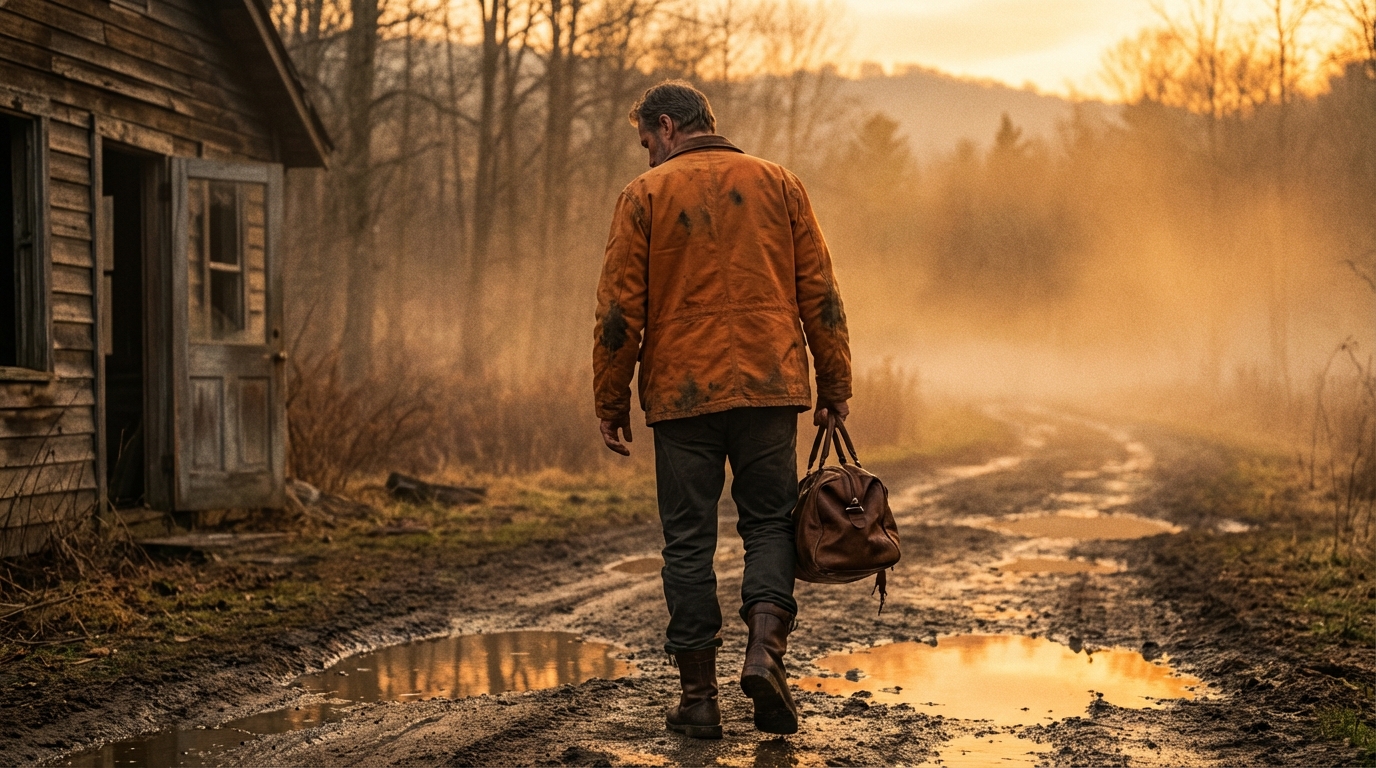 AL SALIR DE LA CÁRCEL SUPE QUE TENÍA UN RANCHO EN LAS MONTAÑAS… PERO AL VERLO…