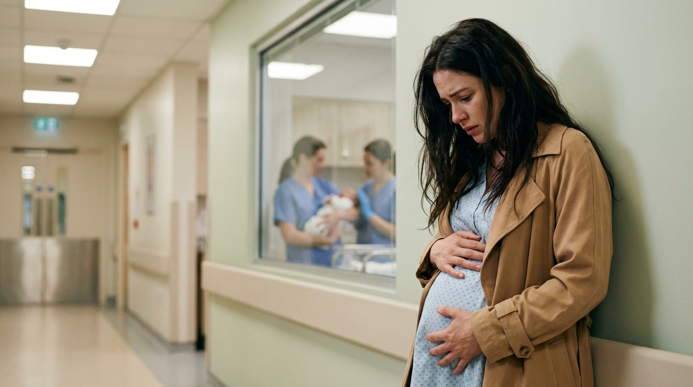 “Esto no es lo que piensas”. Una esposa embarazada ve a su esposo sosteniendo al bebé de su amante; se aleja y revela que ella es su jefa.