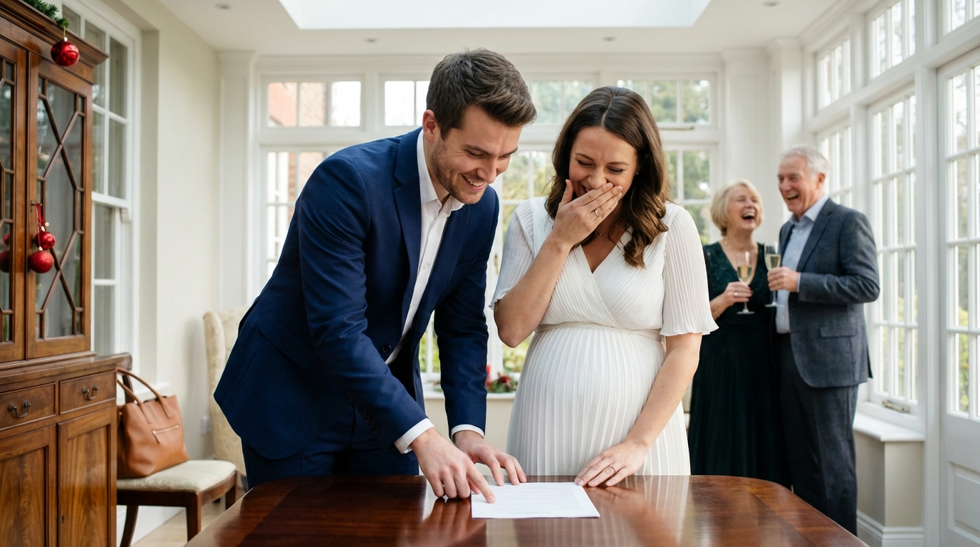 “Firma los papeles y dame a los niños”. Intentaron obligarla a divorciarse en la cena de Navidad, hasta que su padre intervino con una sola llamada.