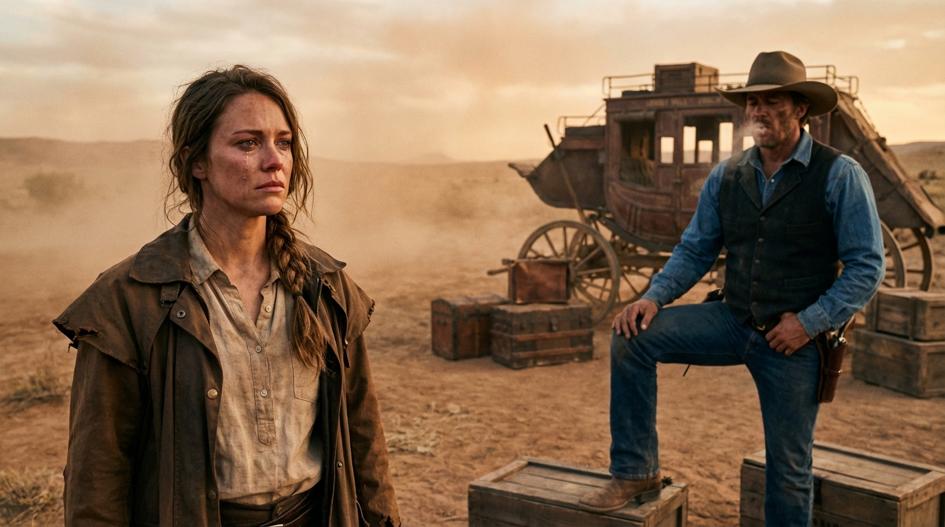 Ella podía rastrear cualquier animal en cualquier terreno. El vaquero dijo: “Te necesito, di lo que quieras”.