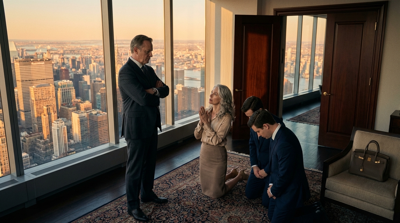 Mi madrastra me entregó una bolsa de basura con mi ropa y dijo: «Mi;ue;rto está tu padre, y la casa es mía. Lárgate». Me cerró la puerta en la cara mientras sus hijos se reían desde la ventana. Yo tenía dieciocho años, estaba sin dinero y solo. Ella creyó que ese era el final de la historia. No sabía que mi padre había dejado un testamento aparte, secreto, en una caja de seguridad bancaria de la que solo yo tenía la llave. Diez años después, compré la empresa en la que ella trabajaba. Hoy voy a entrar en su oficina y hacerle la misma pregunta que ella me hizo: «¿Qué se siente al perderlo todo?».