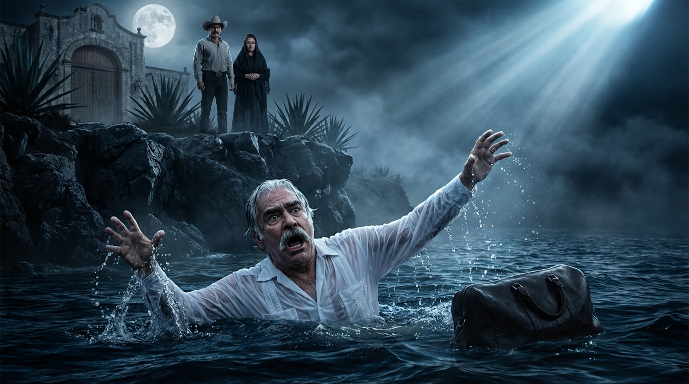 Mi hijo y mi nuera creyeron que todo había terminado para mí en un río de aguas heladas… y que mi fortuna ya era suya. Pero jamás imaginaron que esa misma noche yo volvería a casa y me sentaría a esperarlos.