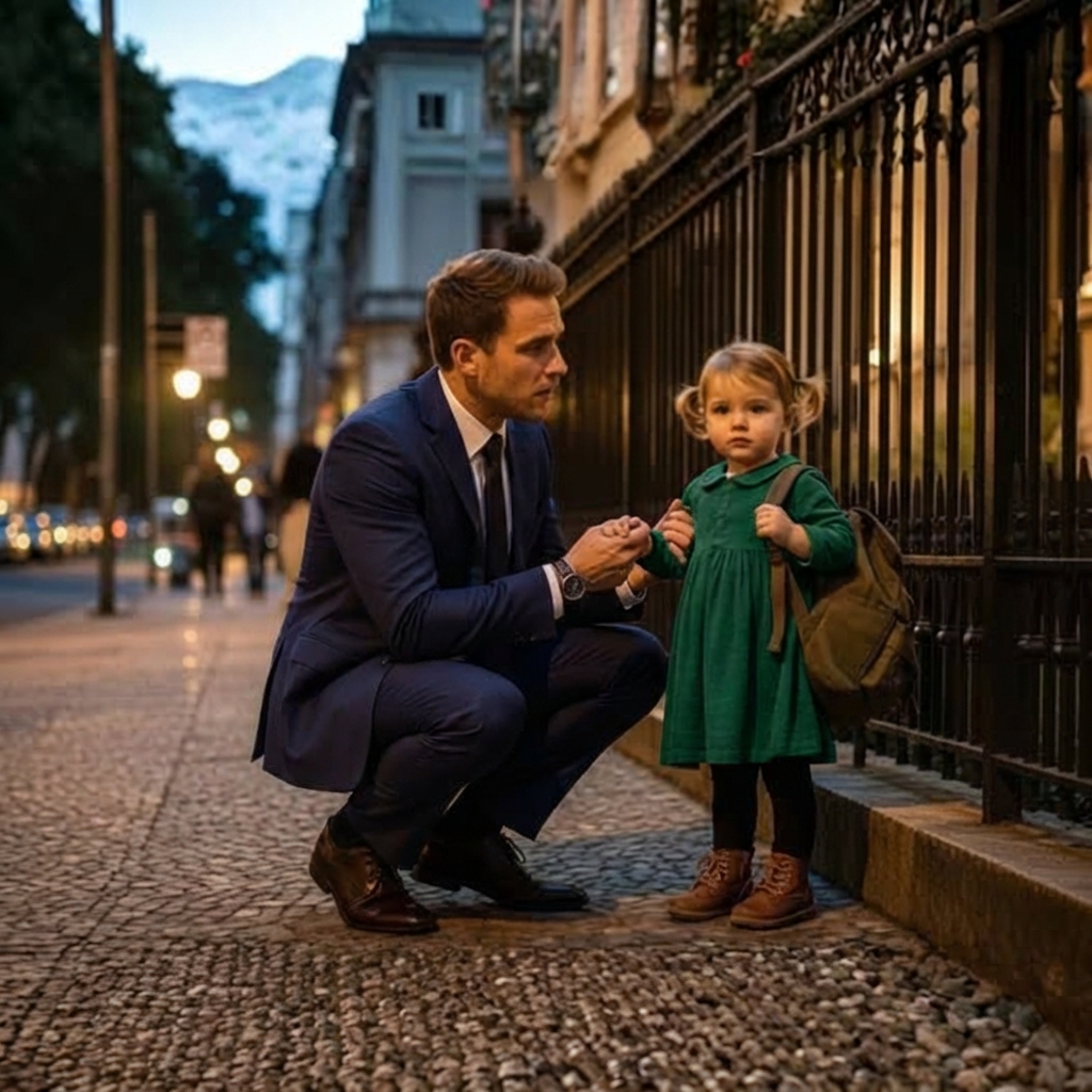 La niña dijo: “Mi madre no ha estado en casa desde ayer” —Entonces el millonario la siguió.