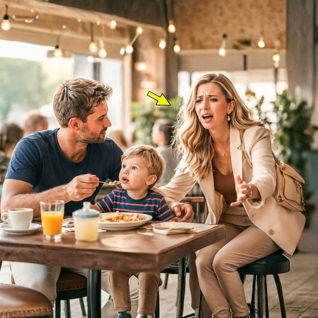 Padre soltero alimentaba a un niño — y la millonaria llegó llorando: “¡Es mi hijo!”