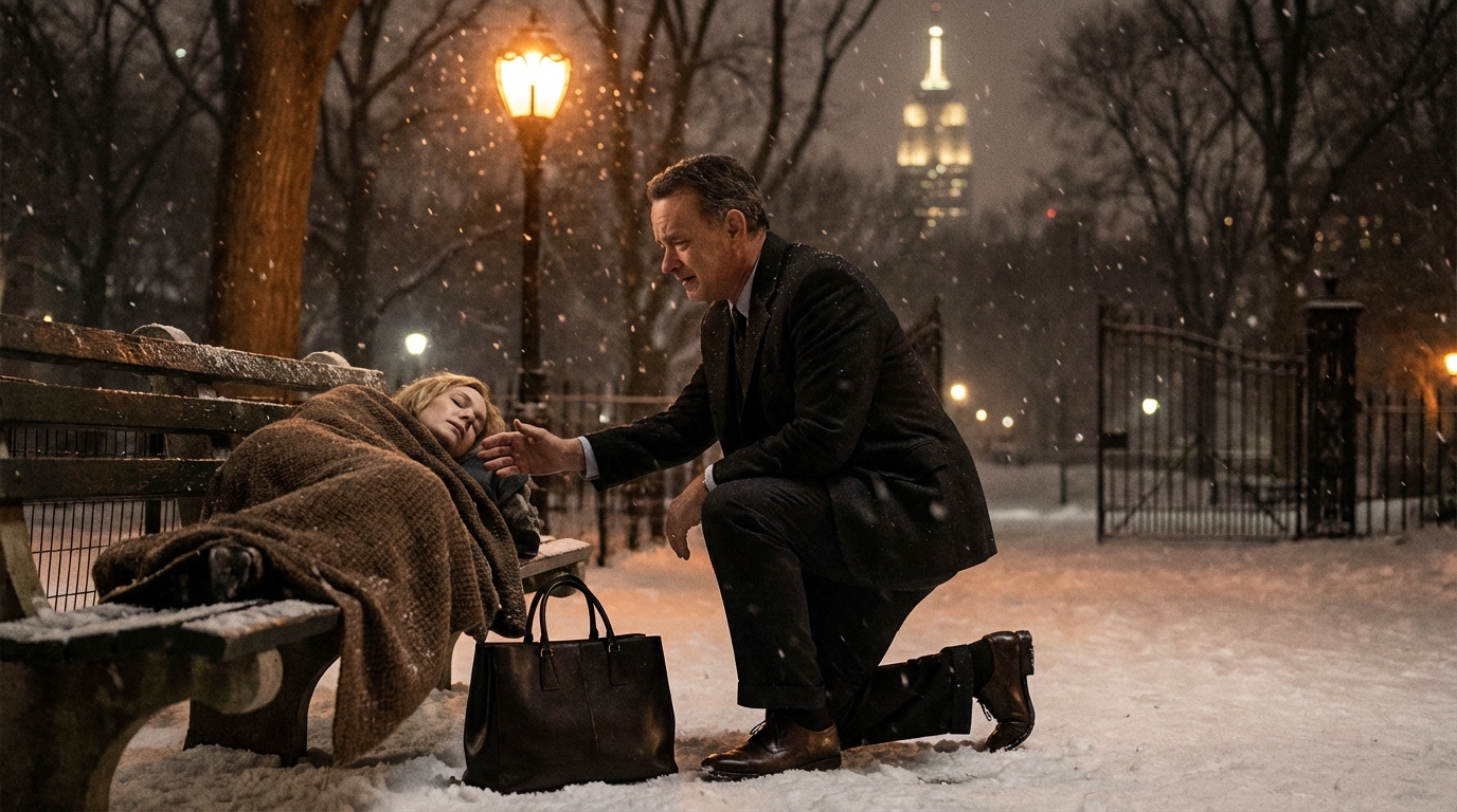 “ME DESPIDIÓ POR LLEGAR 5 MINUTOS TARDE A LIMPIAR SU MANSIÓN, PERO CUANDO ME ENCONTRÓ DURMIENDO EN LA CALLE CON LA CUENTA DE HOSPITAL DE MI MADRE, HIZO ALGO QUE NADIE CREERÍA