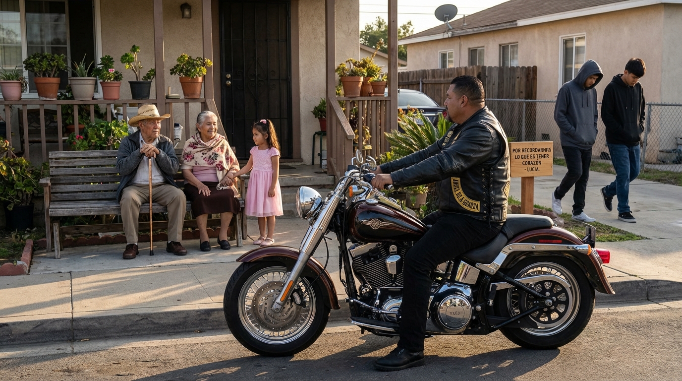 Se burlaron y les tiraron refresco a unos ancianos… sin saber que su hijo era un motoquero…