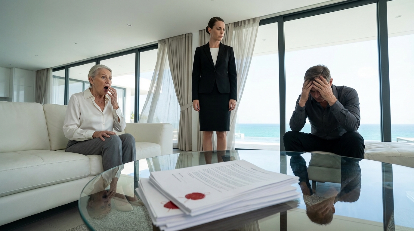 “Compré una villa frente al mar en México para que mis suegros disfrutaran su vejez, pero me dijeron que no era la dueña.”