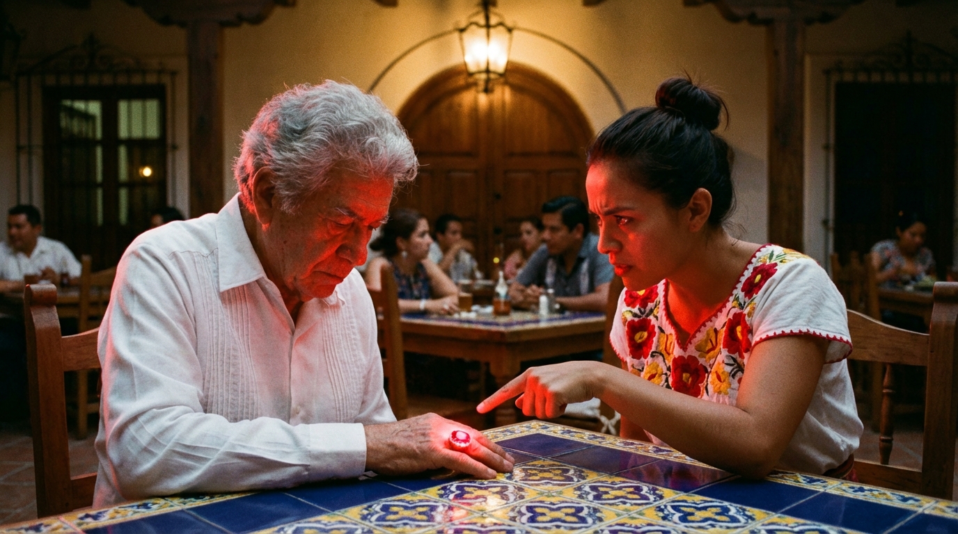 Creyó haber enterrado a la mujer que amaba… hasta que una camarera mencionó su anillo
