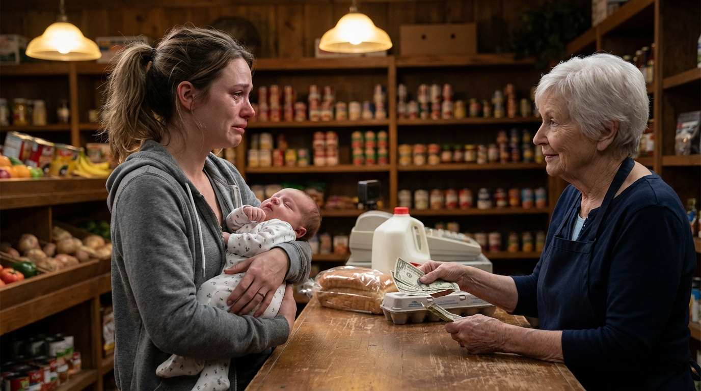 Pagué 6 dólares por una fórmula para bebé — A la mañana siguiente, mi gerente me entregó un sobre que lo cambió todo…