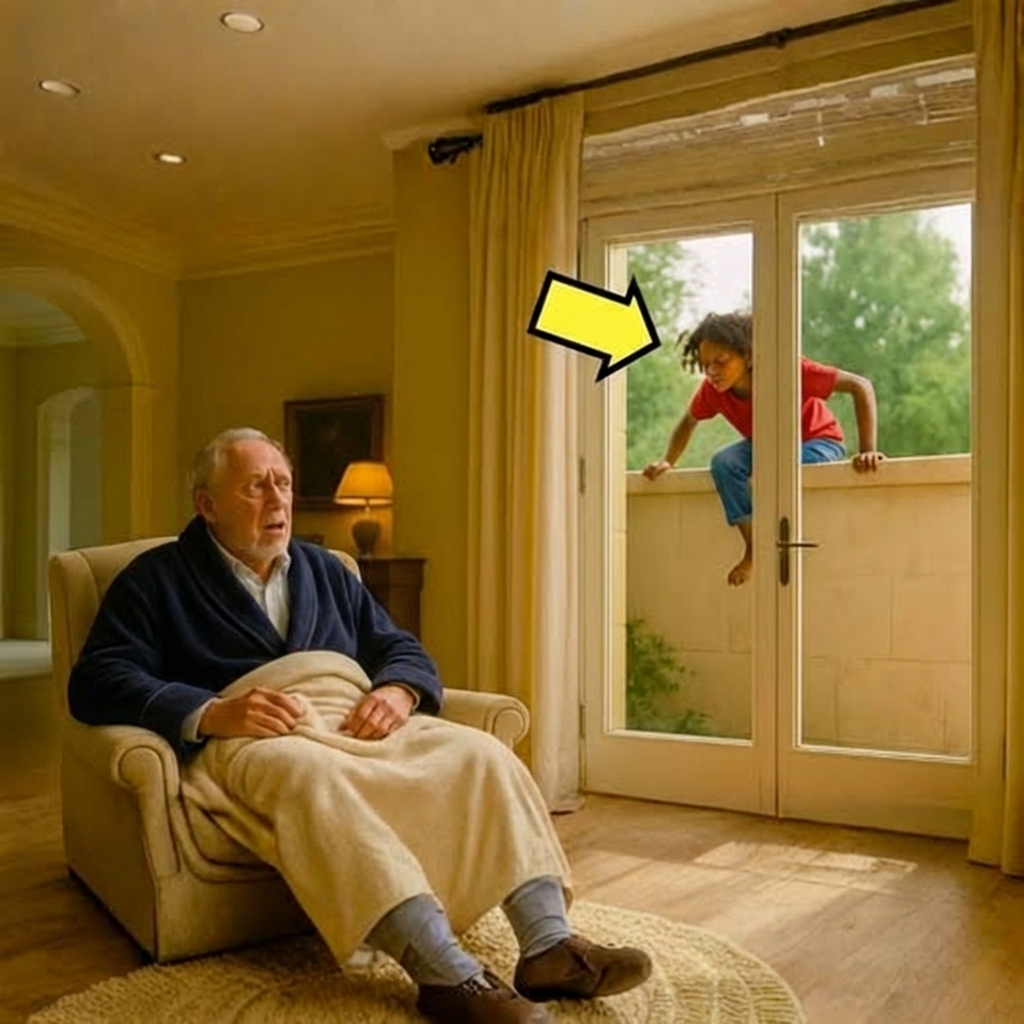 MILLONARIO ENFERMO VIVÍA AISLADO… HASTA QUE VIO A UNA NIÑA INVADIR SU MANSIÓN Y…