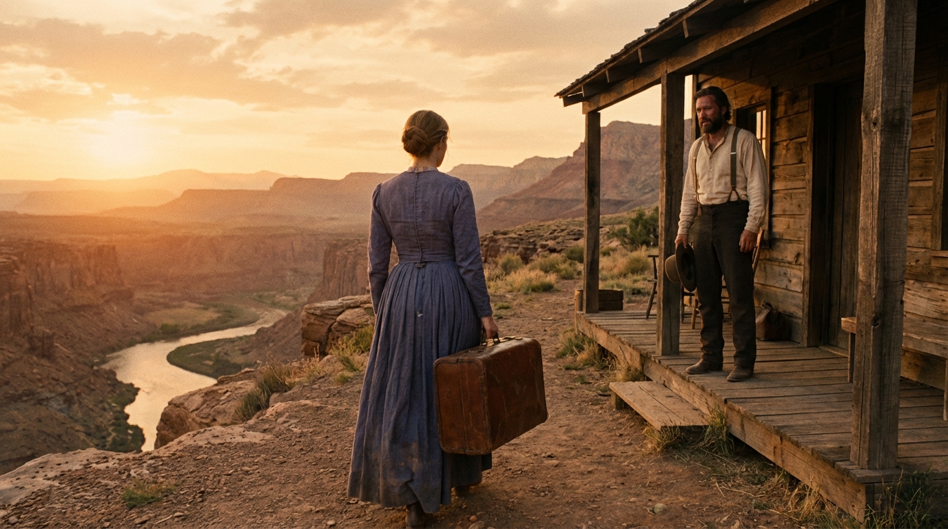 Pidió Una Esposa por Carta… Pero Todas huían al ver su Casa… Hasta Que Una se Quedó