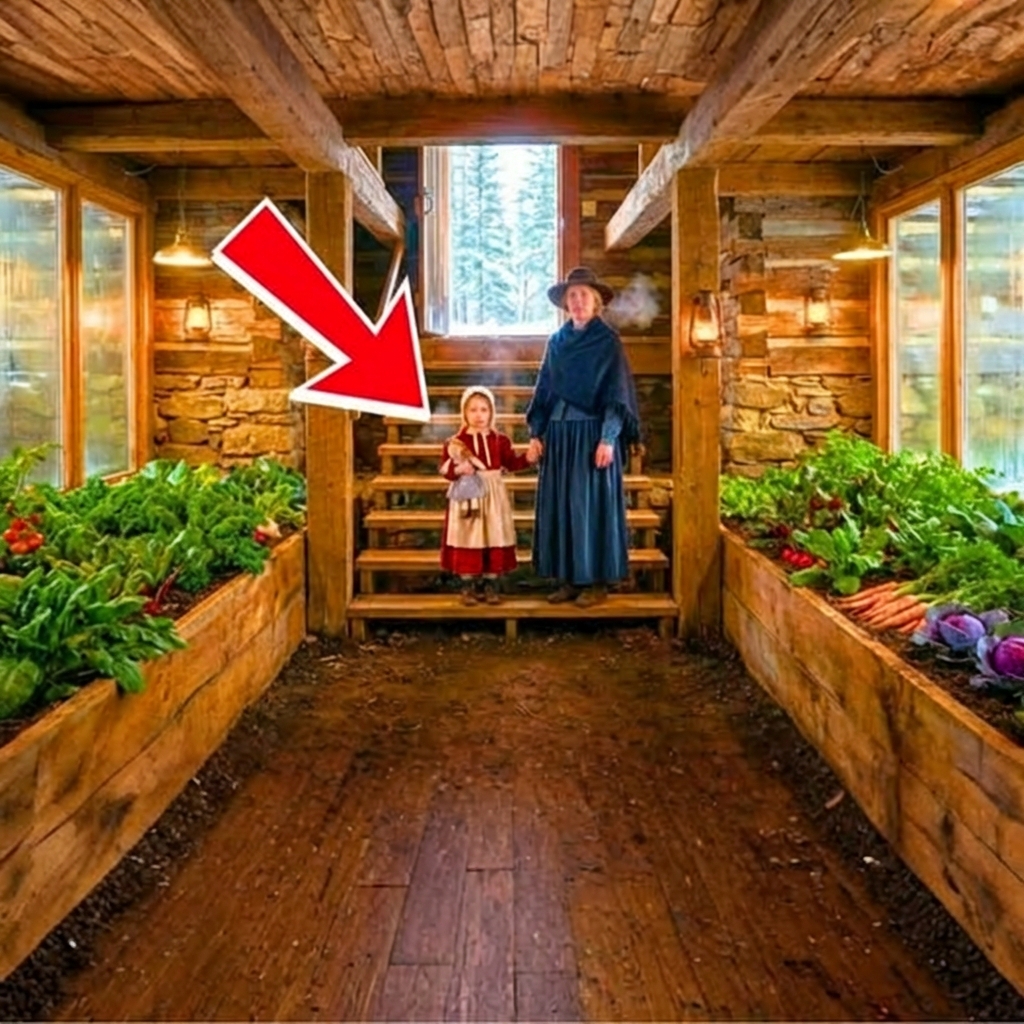 Se rieron del invernadero subterráneo de la viuda… hasta que llegó febrero