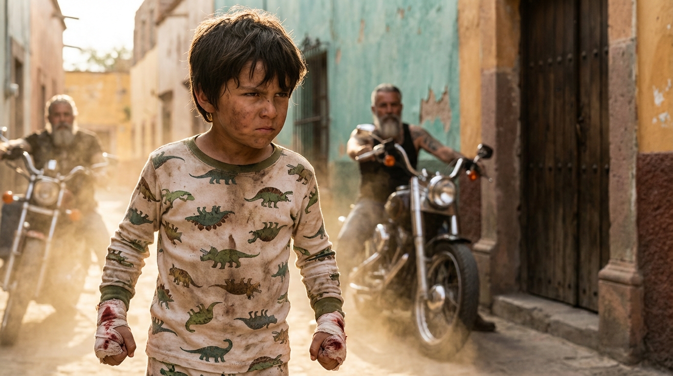 El día en que doscientos motoristas frenaron en seco por un niño ensangrentado que no podía hablar