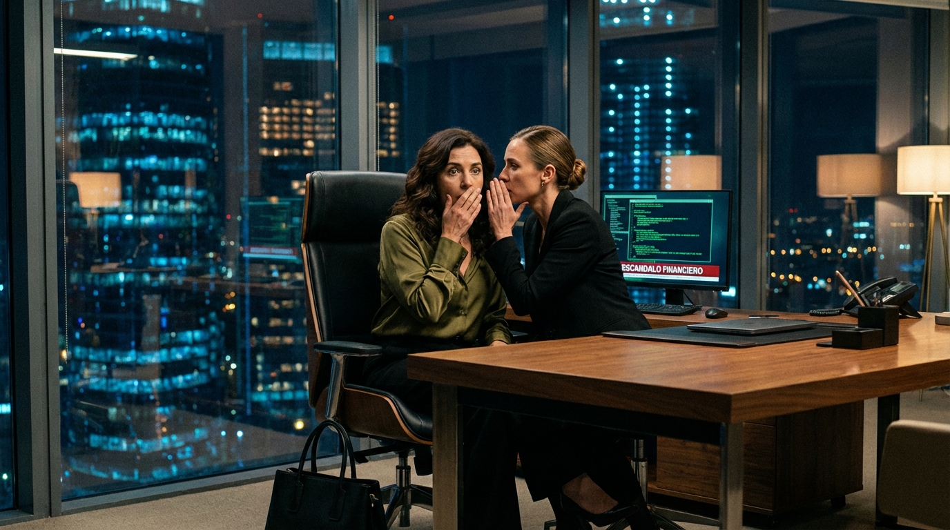 Mi compañera de trabajo se me acercó pálida, con las manos temblando. Miró a su alrededor antes de susurrar: “Descubrí algo terrible sobre tu esposo”.