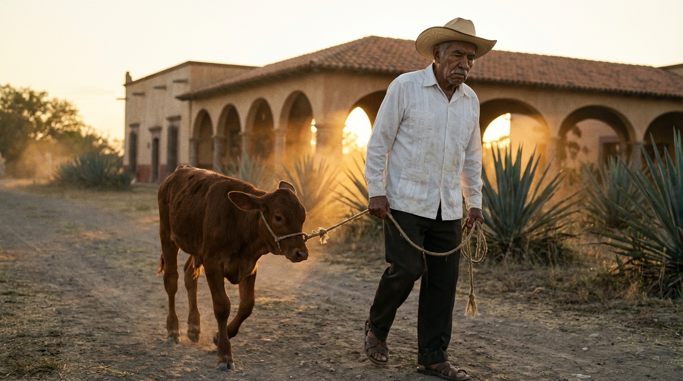 COMPRÓ UN BECERRO MORIBUNDO CON SUS ÚLTIMAS MONEDAS… Y LE CAMBIÓ LA VIDA PARA SIEMPRE