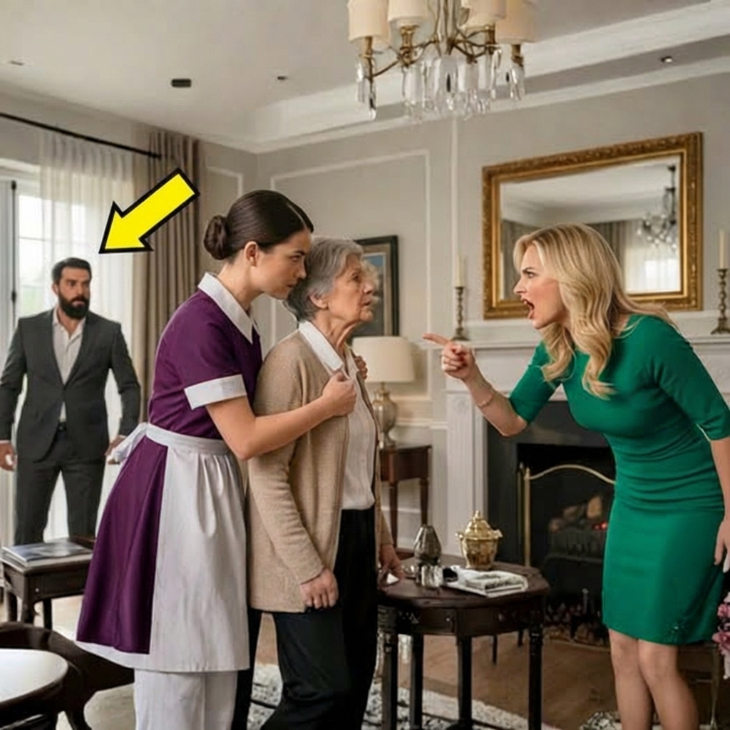 MILLONARIO DESCUBRE A LA NUEVA EMPLEADA CUIDANDO DE SU MADRE CON ALZHEIMER… ¡Y NO LO PUEDE CREER!