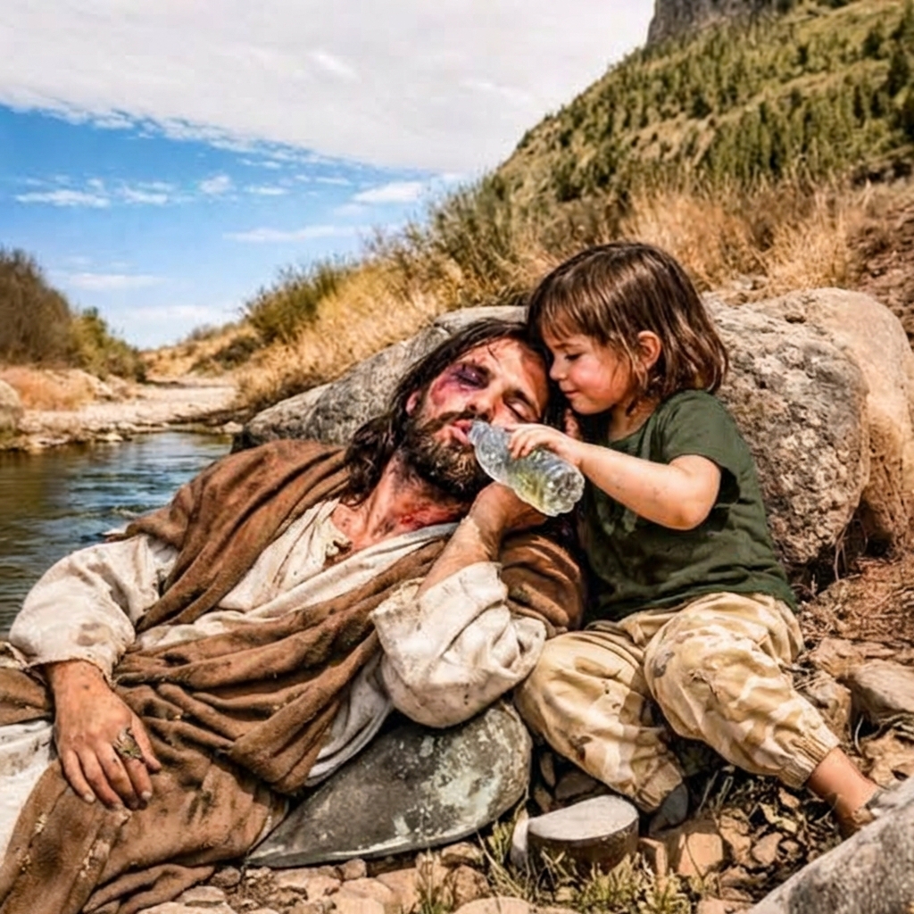 “JESÚS estaba solo y herido… cuando una NIÑA hizo algo que conmovió el cielo”