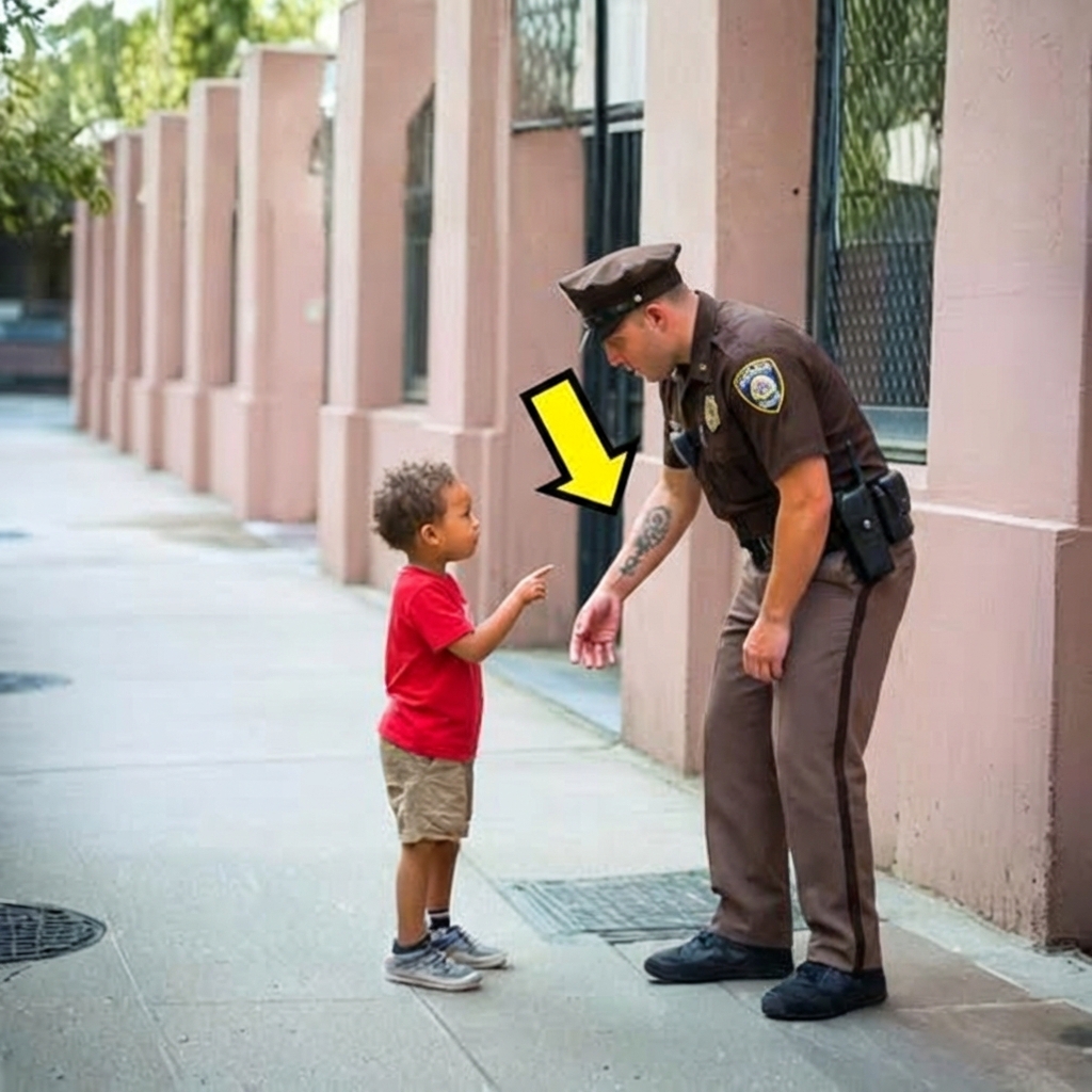 EL NIÑO HUÉRFANO VE EL TATUAJE DEL POLICÍA Y DICE MI PAPÁ TENÍA UNO IGUAL… Y ÉL SE DETIENE