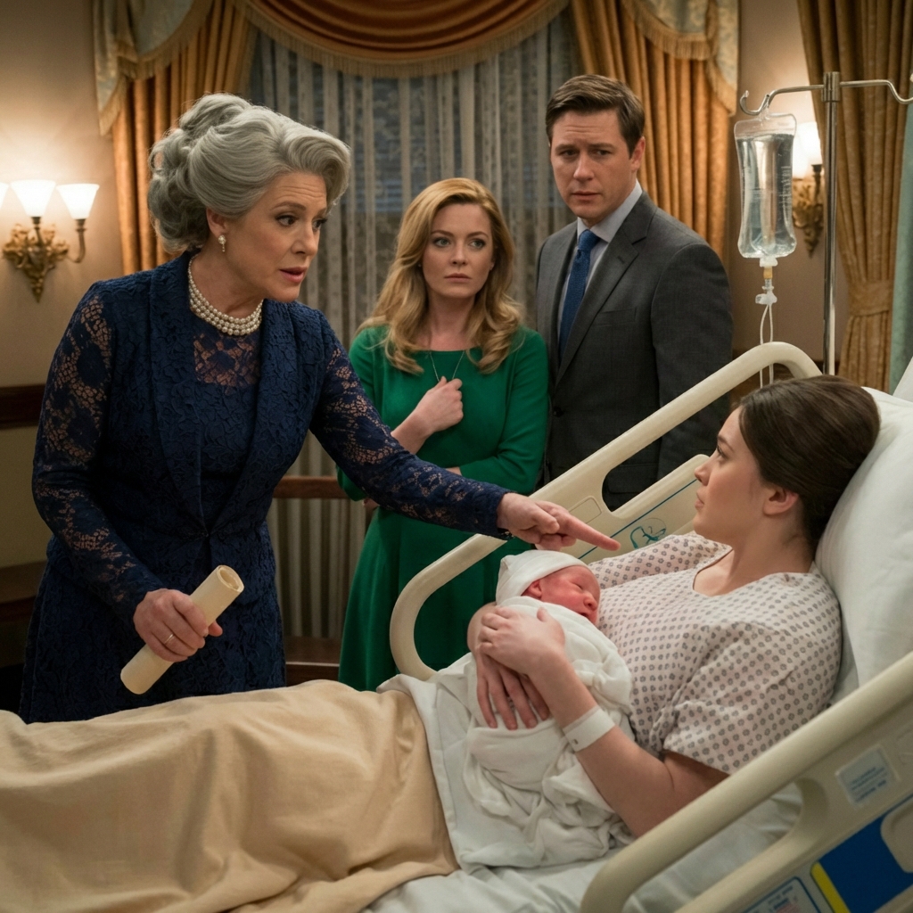 LE ENTREGARON LOS PAPELES DE DIVORCIO A LA ESPOSA RECIÉN PARIDA POR SER “POBRE” — PERO LA SUEGRA Y LA AMANTE PALIDECIERON CUANDO EL DUEÑO DEL HOSPITAL LE RINDIÓ SALUDO Y LA LLAMÓ “SEÑORA PRESIDENTA DEL CONSEJO”