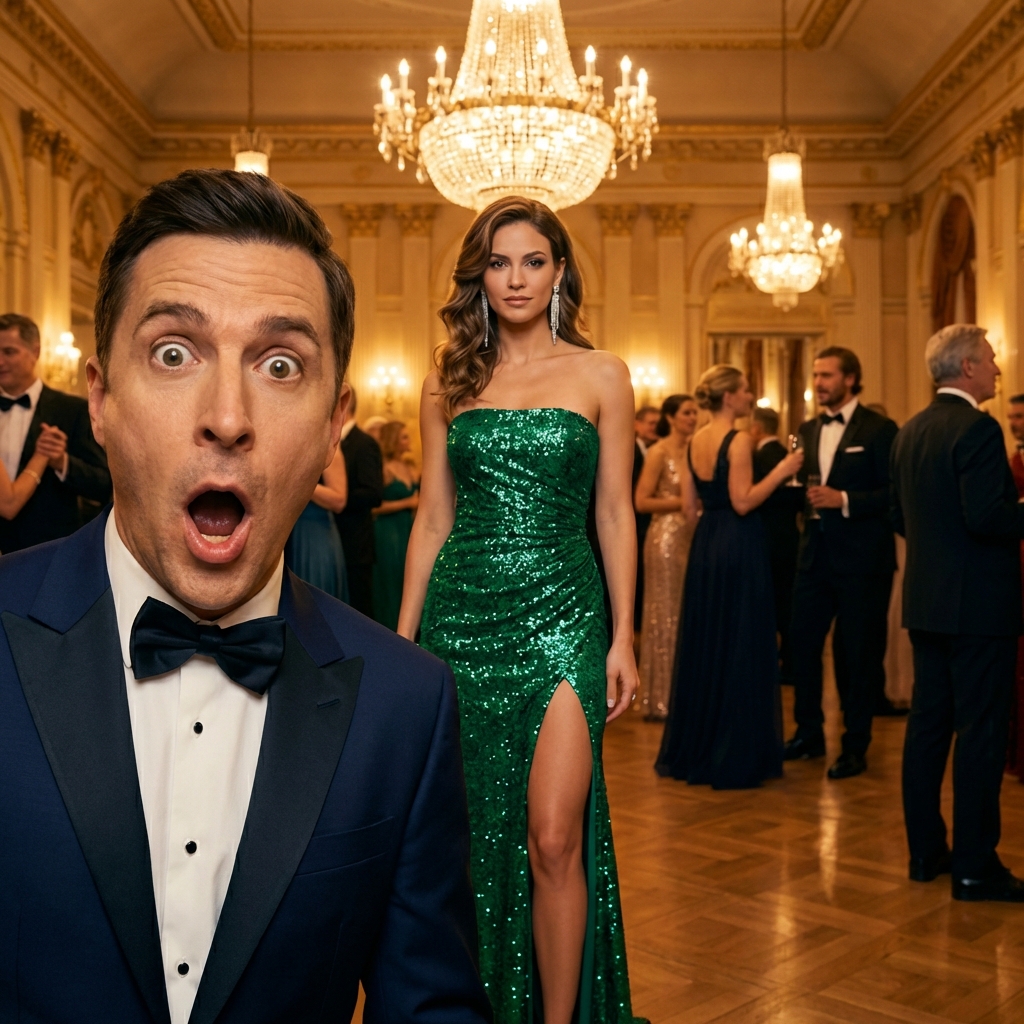 MILLONARIO INVITÓ A LA LIMPIADORA PARA HUMILLARLA… PERO ELLA LLEGÓ COMO UNA DIOSA