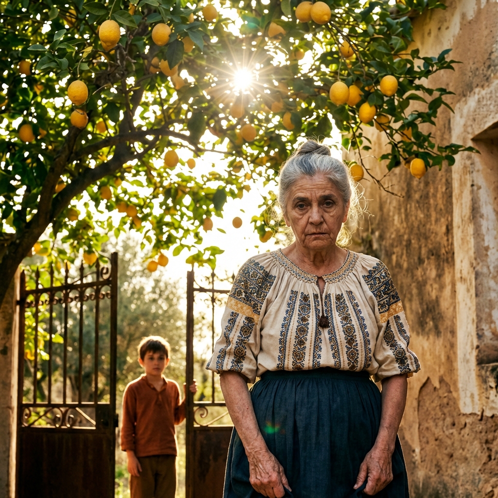 Una mujer de casi 80 años pasó casi toda su vida en la casa que su esposo construyó con sus propias manos. Hasta que alguien de su propia familia la obligó a revelar el secreto guardado bajo el limonero, y levantarse para defender el último hogar que le quedaba.
