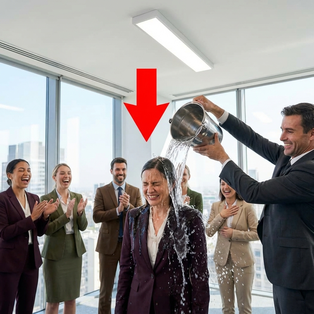 La humilló frente a todos y le tiró agua sucia por parecer “pobre”… sin imaginar que esa mujer era la DUEÑA MILLONARIA de todo el imperio. 😱🔥