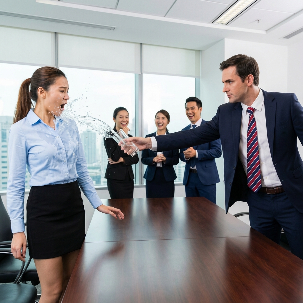 “Parece que vienes del mercado”: La humillaron en su entrevista por su ropa, sin saber que ella era la ESPOSA DEL DUEÑO. 😭💔 La lección final te dejará sin palabras.