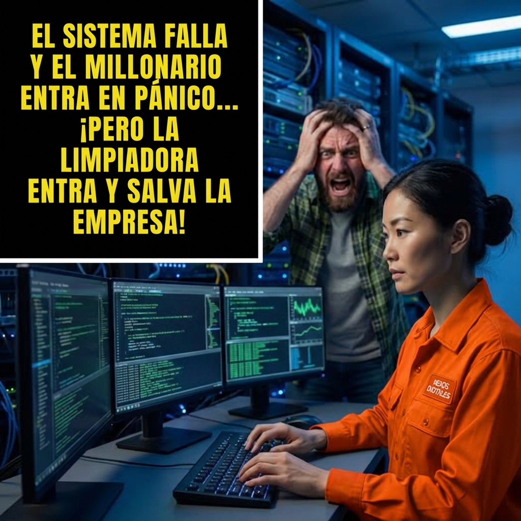 Limpiaba sus oficinas y la trataban como invisible, sin saber que ella era la única capaz de salvar su imperio. Una lección de humildad que te dejará sin palabras.