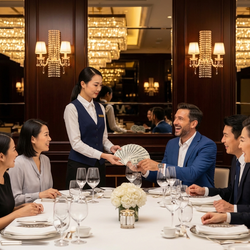 “Te daré 50.000€ si me atiendes en chino”: El millonario se burló de ella, sin saber el increíble secreto que ocultaba bajo su uniforme 🤫🔥