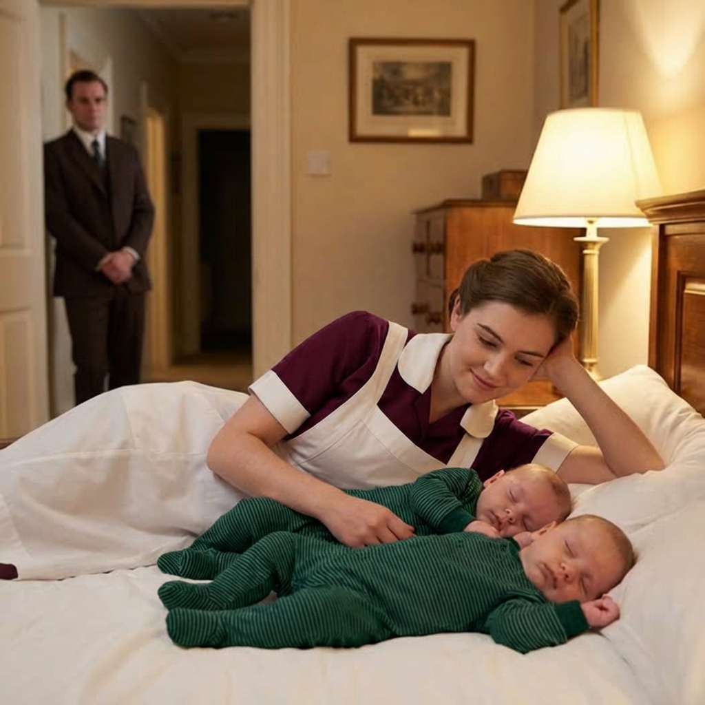 Tres niñeras renunciaron por sus gemelos, pero ella logró lo imposible en una sola noche… 🥺✨ Él era un viudo que había olvidado cómo amar; ella, una joven humilde sin experiencia. Lo que sucedió en esa mansión desafió todas las reglas y te robará el corazón. ❤️👇