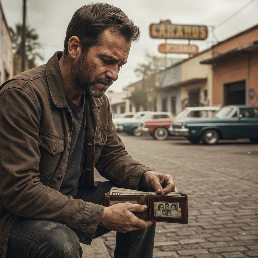 Solo era un padre humilde que encontró una cartera en el estacionamiento. Nunca imaginó que devolverla lo llevaría directo a un tribunal. Ni que la justicia, esta vez, no venía a castigarlo, sino a cambiarle la vida.