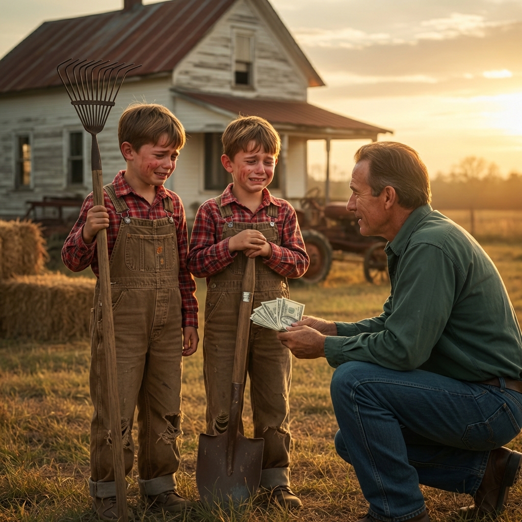 Creí que solo estaba pagando 150 pesos por limpiar el jardín… 30 minutos después entendí que estaba a punto de cambiarles la vida.