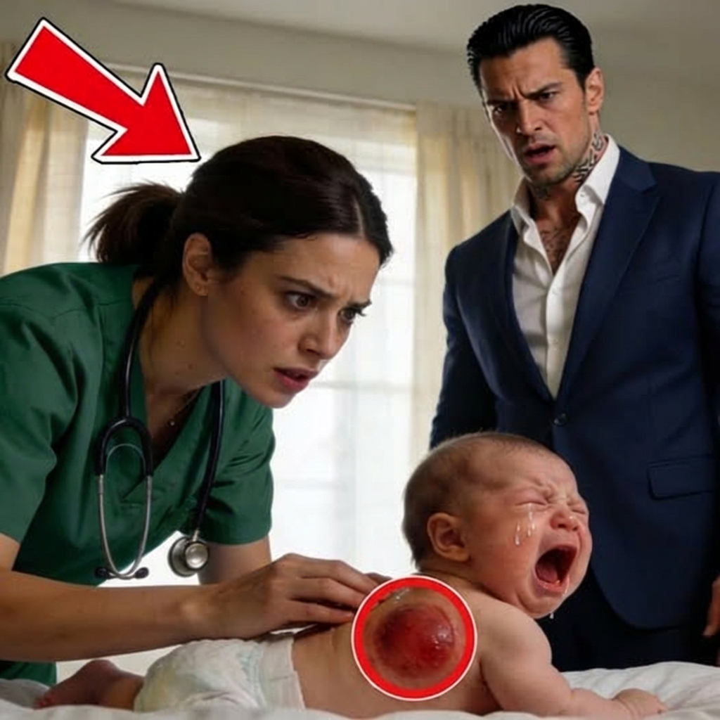 El bebé del jefe de la mafia llora sin parar cuando lo tocan, hasta que una pobre enfermera hace lo inimaginable.