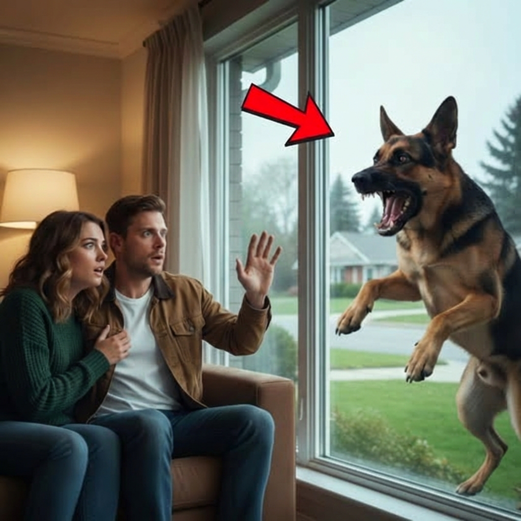Después de que su hijo desapareció, un perro pastor alemán arañaba su ventana todos los días. Siguieron al perro y descubrieron una verdad impactante.