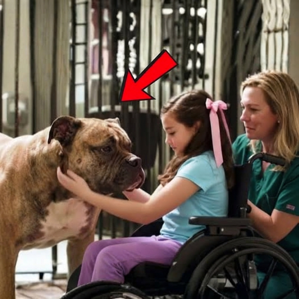 Una niña paralizada conoce al perro más agresivo del refugio. Lo que sucedió después dejó a todos con lágrimas.