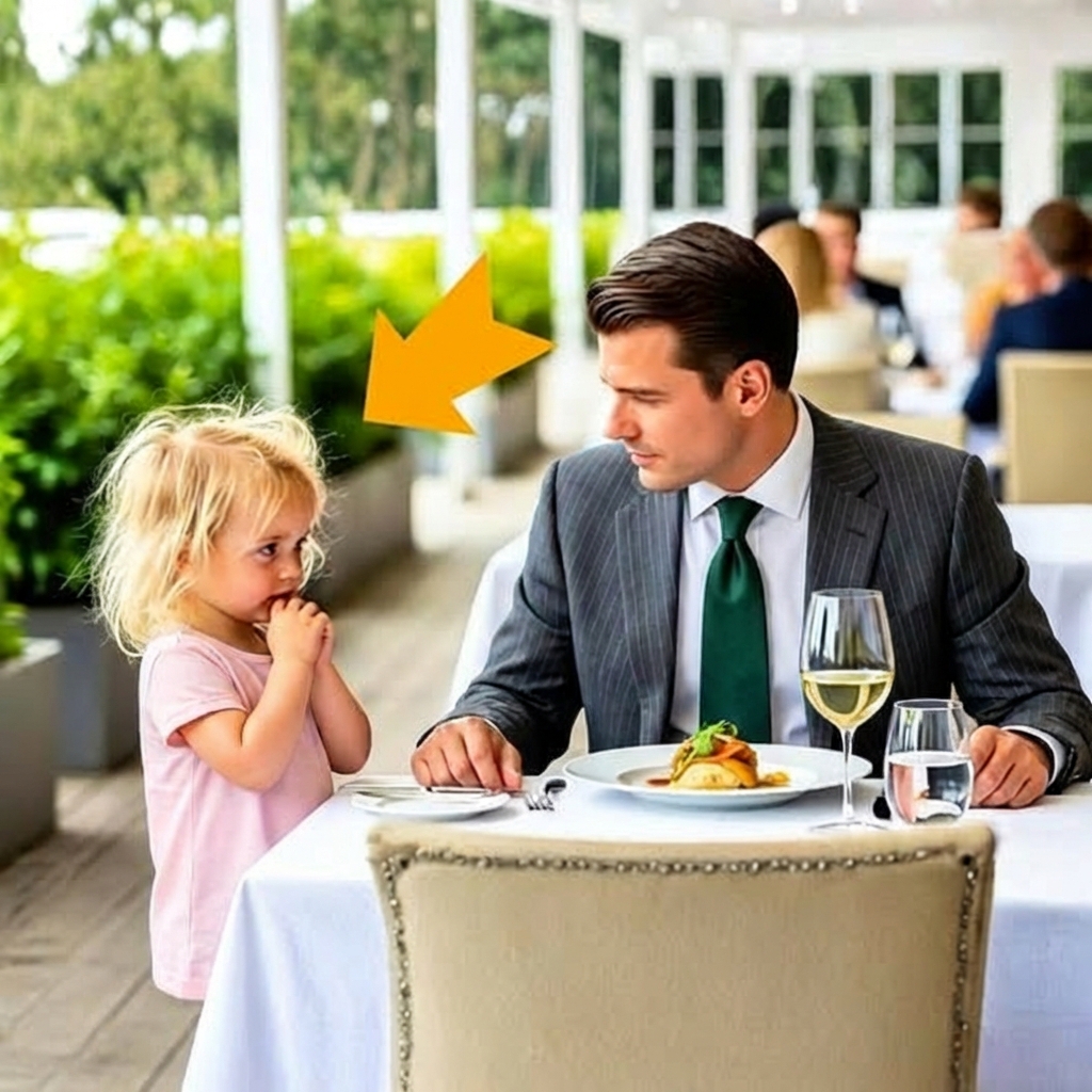 “Papá, ¿puedo comer contigo?”, las palabras de la niña sin hogar conmovieron hasta las lágrimas al millonario.