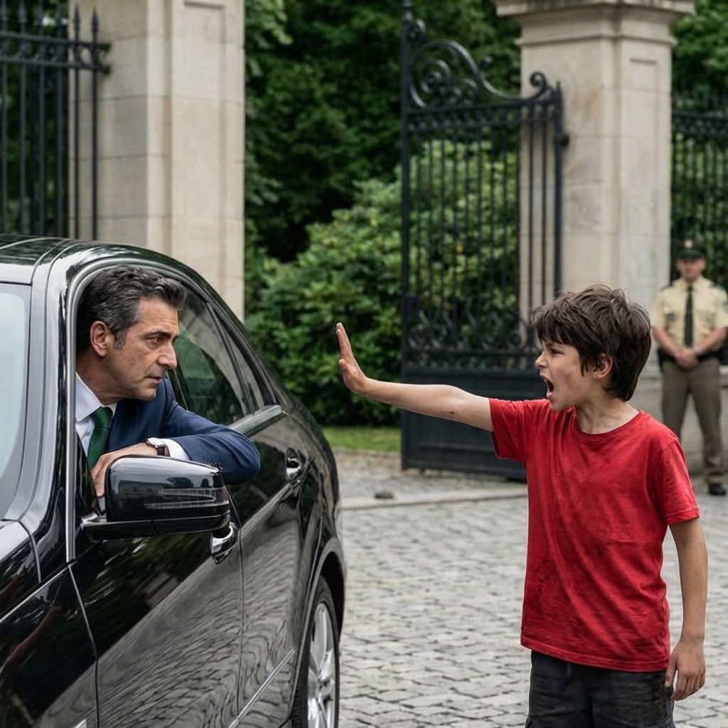 Su esposa cortó los frenos de su Mercedes, pero fue el hijo que él abandonó quien detuvo el coche. Una historia conmovedora sobre la traición, el perdón y el verdadero precio de la felicidad.