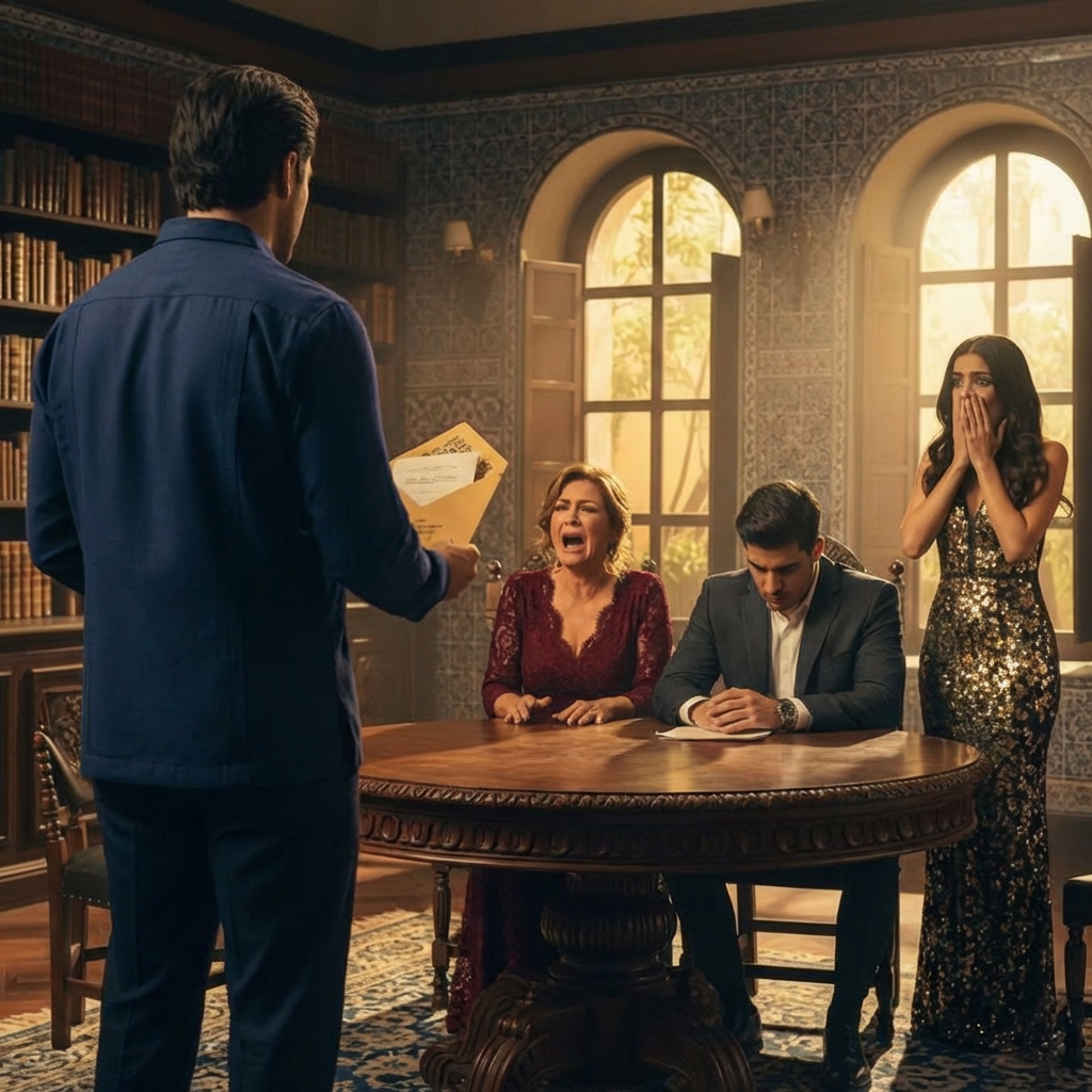 Durante la lectura del testamento, me quedé paralizada mientras mis padres se reían como si fuera una broma, dejándole a mi hermana una herencia de 6,9 millones de dólares con sonrisas orgullosas.