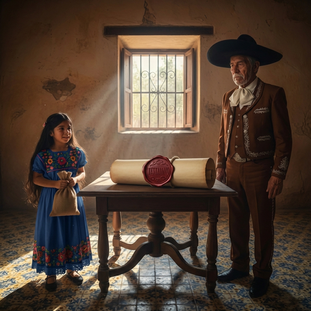 ¡Me VENDIERON a un anciano como si fuera basura! Mis ‘padres’ rieron al recibir las monedas, pero cuando él puso UN SOBRE sobre la mesa, sus sonrisas se congelaron: No era un comprador… ¡era su PEOR PESADILLA y mi salvación!