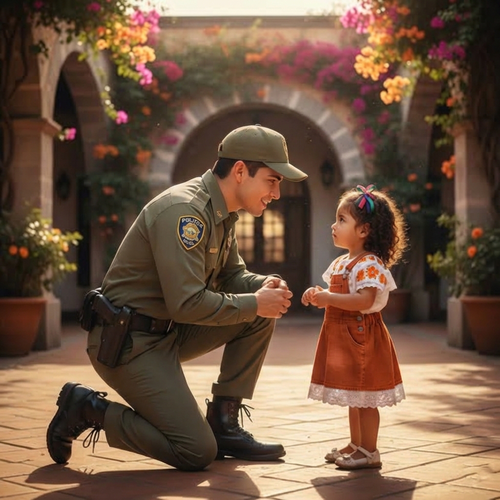 Una niña pequeña acudió a una comisaría de policía para confesar un delito grave, pero lo que dijo dejó al agente completamente conmocionado.