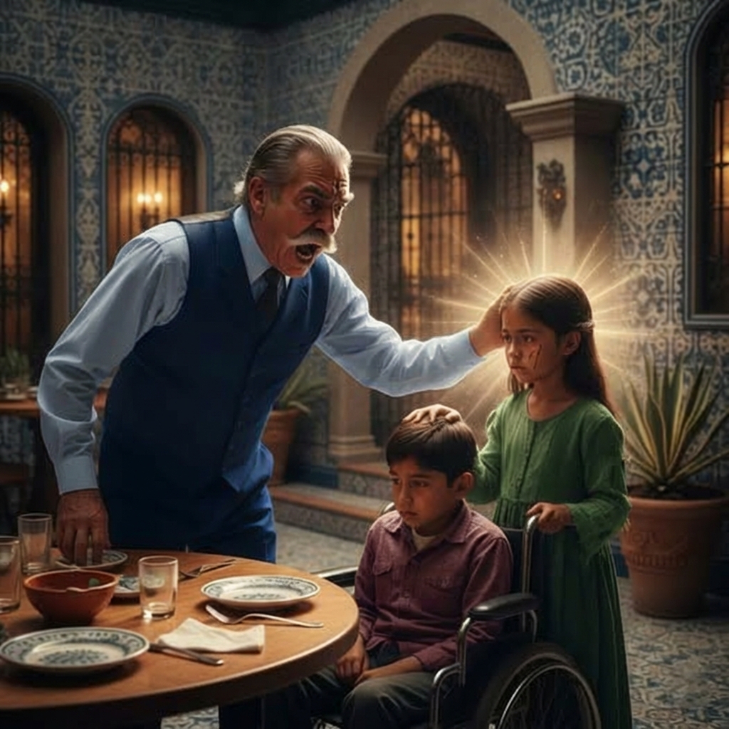 Andrés Salamanca no era un hombre: era una sombra con traje. En la ciudad lo nombraban en voz baja, como se nombra a los huracanes antes de que lleguen. Compraba empresas como quien compra pan, cerraba tratos sin pestañear y había aprendido a vivir sin pedir permiso. En el restaurante más caro del centro —manteles de lino, cubiertos de plata, meseros que caminaban sin hacer ruido— almorzaba con su hijo en silla de ruedas, un niño de nueve años con mirada dulce y piernas inmóviles desde un accidente que nadie logró revertir.