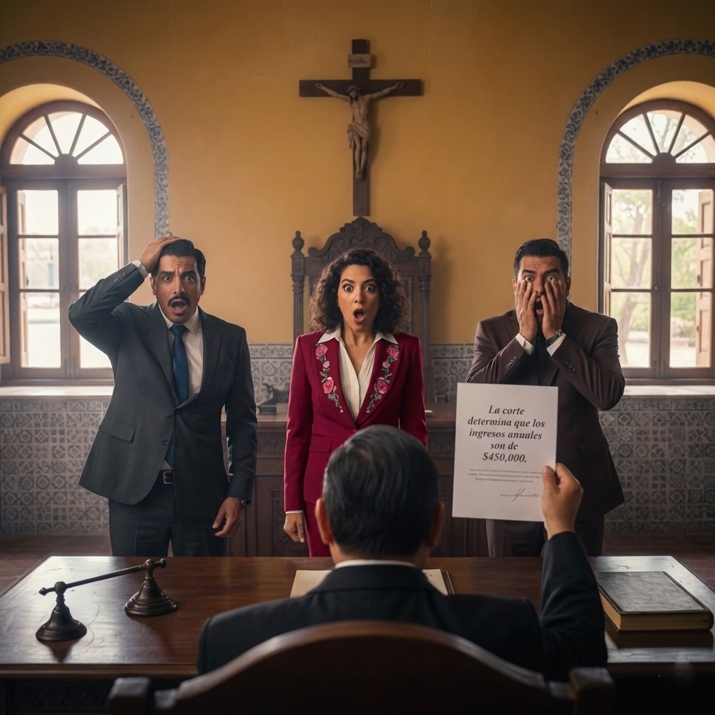 “¿Un parásito? ¡Entonces explica sus $450,000 al año!” — La revelación en la corte que destruyó su matrimonio