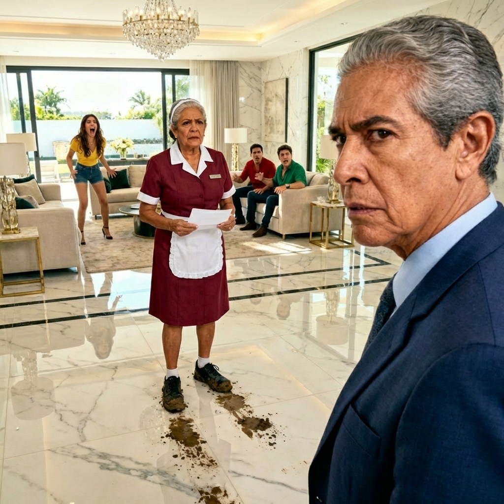 “¡La humillaron por 20 años sin saber quién era! El papel que dejó a la familia millonaria en la calle.”