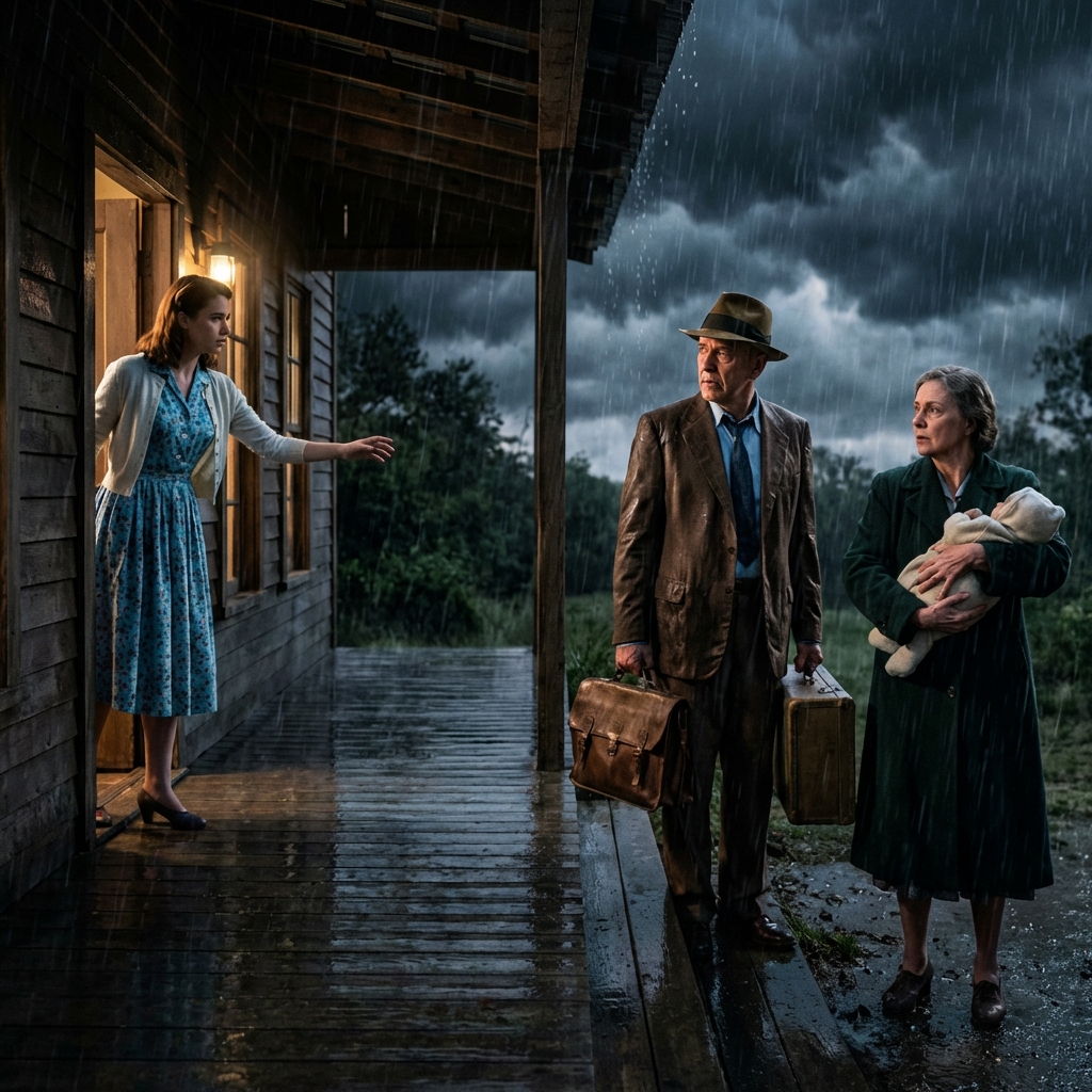 USTEDES NECESITAN UN HOGAR Y YO ABUELOS PARA MI HIJO… LES DIJO ELLA A LOS DESCONOCIDOS