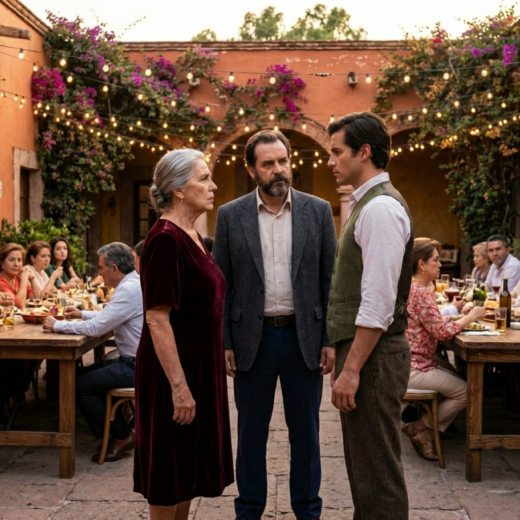 Mi hijo canceló la fiesta solo por vergüenza de la casa pobre de su madre, dejando 80 sillas vacías — sin saber que el hombre que invité ese día destrozaría su arrogancia delante de todos.