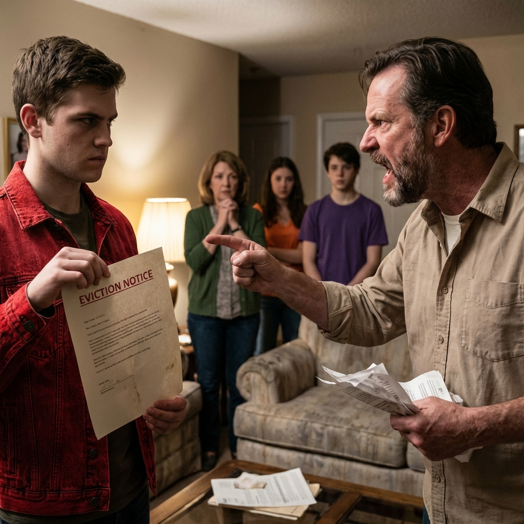 Mi padrastro cree que es el dueño de la casa que heredé de mi difunto padre y decidió imponer sus…