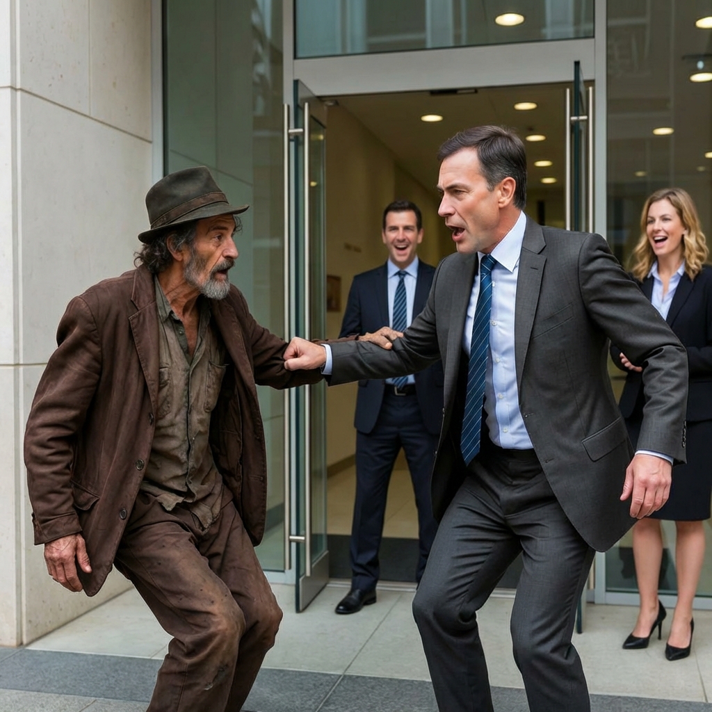 El “Vagabundo” que era Dueño de Todo: La Lección de Humildad que Cambió un Concesionario para Siempre